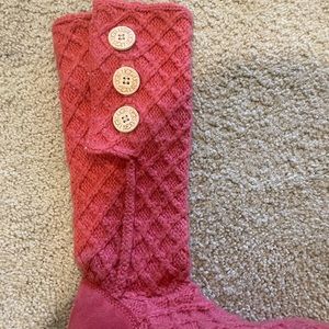 Knit Ugg boots